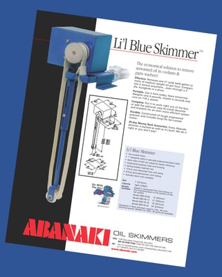 Li'l Blue Oil Skimmer